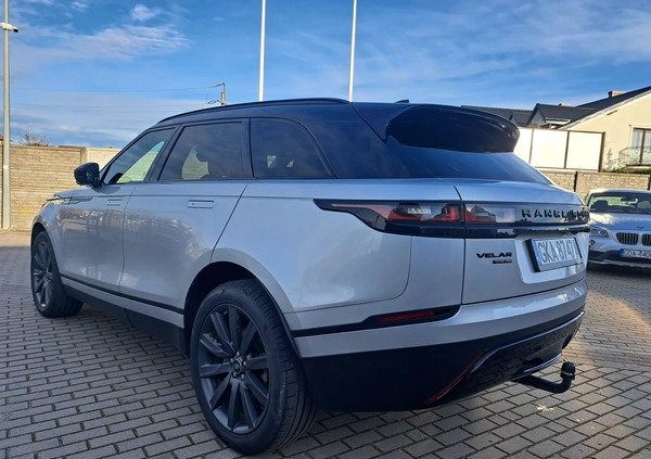 Land Rover Range Rover Velar cena 169900 przebieg: 105200, rok produkcji 2017 z Stawiszyn małe 137